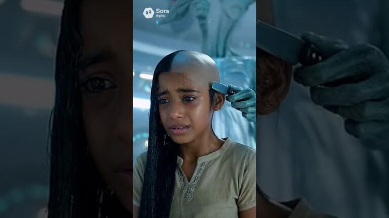 #ALIEN #UFO #GIRL #headshave #haircut #hairstyle #haircutting #hair #bald #ai #funny #comedy