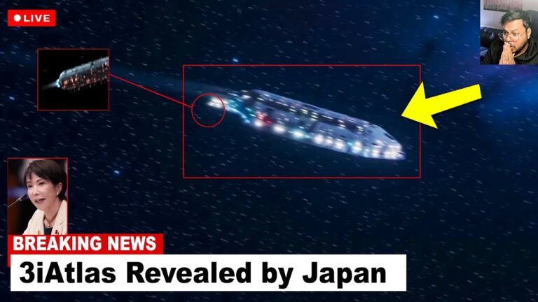 3I/ATLAS Revealed By Japan SHOCKS The World‼️😱 UFO MOTHERSHIP
