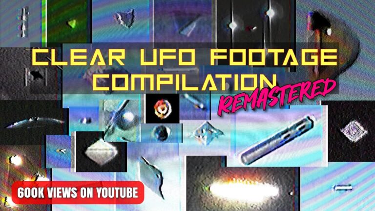 Clear UFO Footage Compilation Remastered