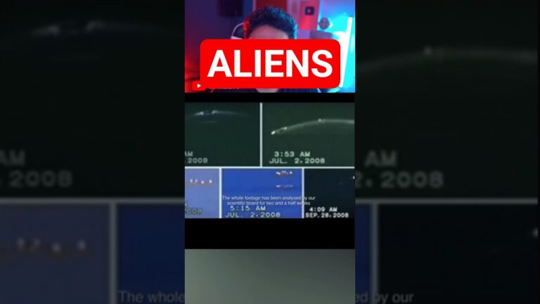 UFO video shows Aliens inside piloting