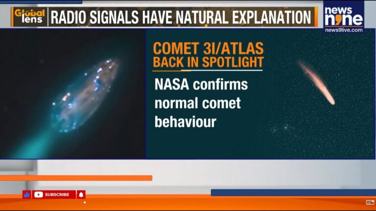 New Video of Comet 3I/ATLAS Sparks Alien Claims | Experts Explain the Anomalies | News9