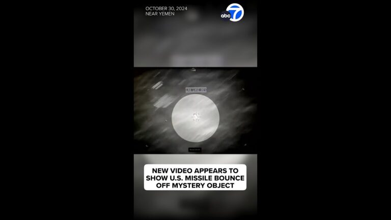 UFO hearing: Newly released video appears to show US missile bouncing off object