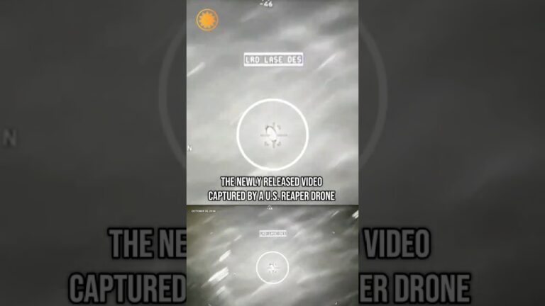 New video shows U.S. missile bouncing off UFO #shorts