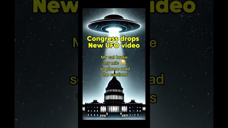 NEW UFO Video from Congress 😳 #news