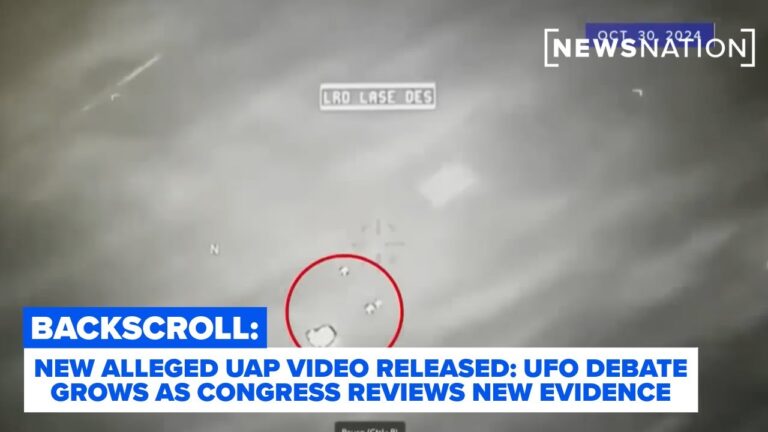 New alleged UAP video released: UFO debate grows as Congress reviews new evidence | Backscroll