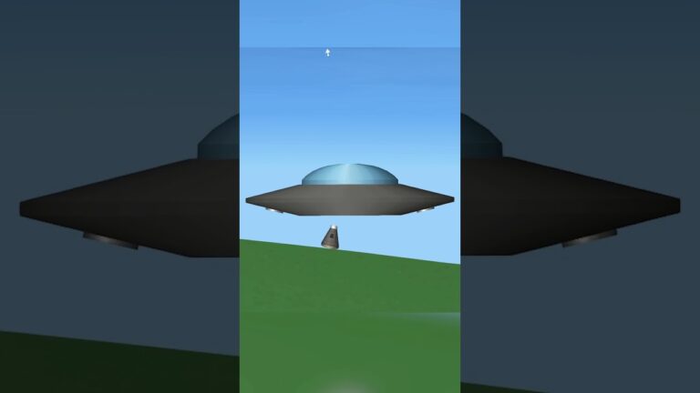 UFO Stealing Capsule in Spaceflight Simulator