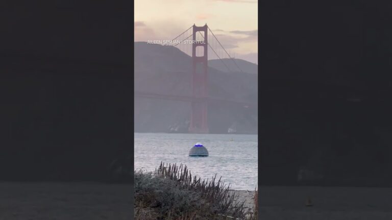 Greetings, earthlings? 🛸👽️ UFO-looking spotted in San Francisco Bay