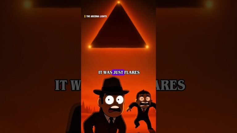 This UFO Disappeared in Seconds…👽😱 #scarystories #horrorstories #animation #shorts