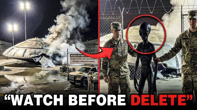 Terrifying Encounters with a Ailen UFO in Area 51 – Caught on Camera and Shocking!