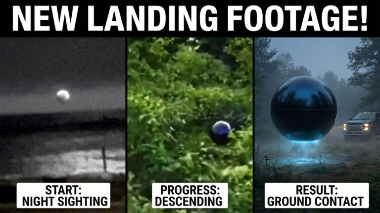 New UFO Landing?! BREAKING “Alien Sphere” UFO Footage!