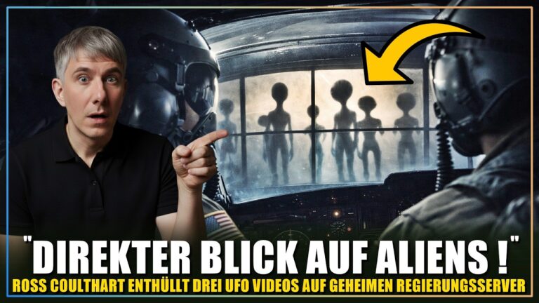 Grade passiert: Ross Coulthart enthüllt 3 UFO Videos (Es seien Aliens zu sehen!)