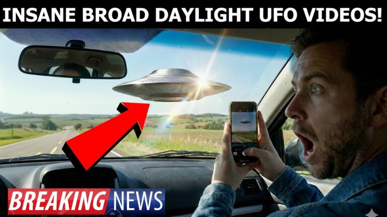 HOLY SH%T!! THESE BROAD DAYLIGHT UFO VIDEOS WILL SHOCK YOU!