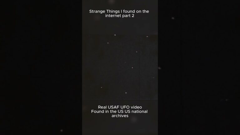 Strange UFO video I found on the US national archives #ufo #histrory #usa #real @notai