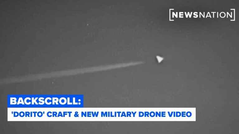 ‘Dorito’ craft over Area 51, new military drone videos surface & more UAP updates | Backscroll