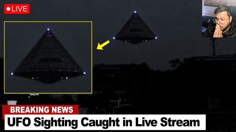 UFO Sighting in Texas Caught During LIVE Stream‼️😨 REAL UFO FOOTAGE