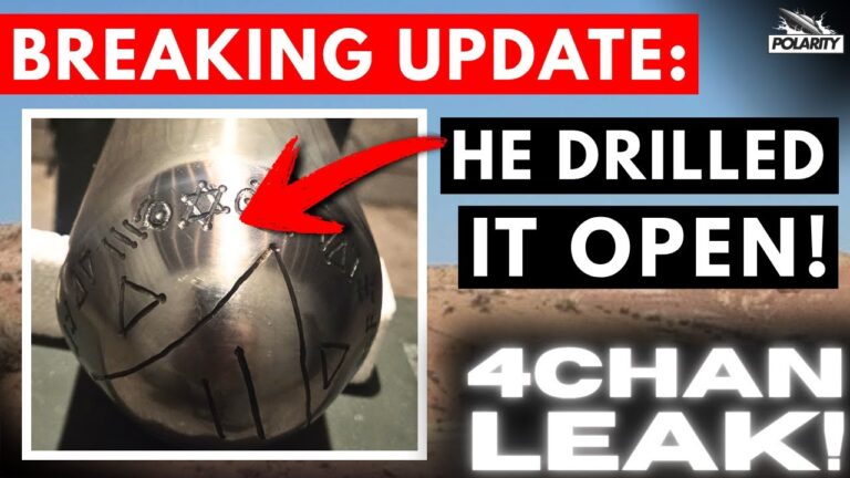 UPDATE: Recovered UAP Drilled Open LIVE on Stream Goes Horribly Wrong…