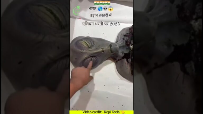 पृथ्वी पर आया एलियन 😱😱 | #shortsfeed #viralshorts #alien #amazing #trending #facts #video #real