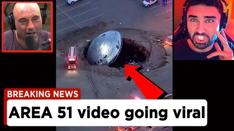 AREA 51 ALIEN UFO secret Video LEAKED 😨 – Joe Rogan Podcast Bob Lazar & Creepy TikToks