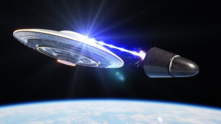 UFO attacks Nuclear Missile Warhead – The Big Sur UAP Incident // 3D Animation
