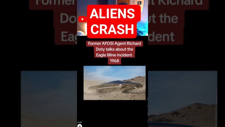 The ALIEN that came out of UFO crash‼️😲 – Scary Videos & Creepy TikToks