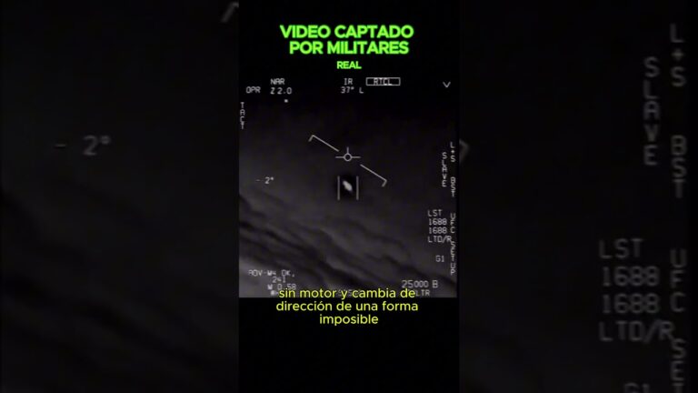 Objeto captado por militares… nadie puede explicarlo 👽 (video real) #mistérioreal