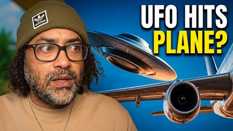 Clear UFO Footage: UFO Hits Plane?!
