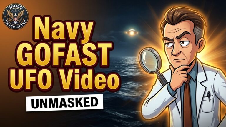 GOFAST UFO: Why Everyone Got It Wrong