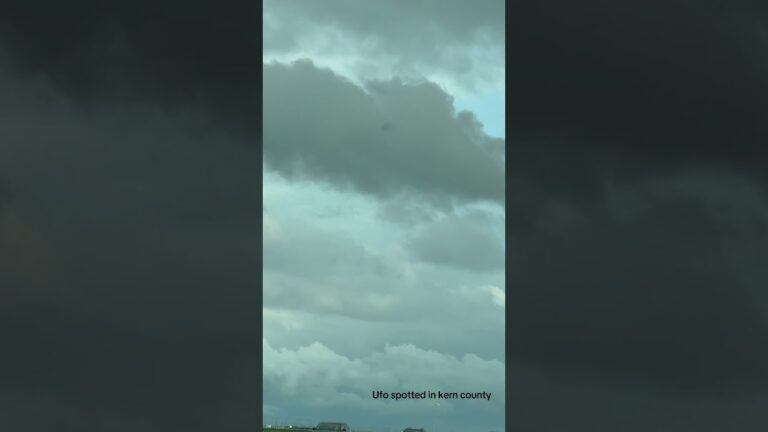 UFO Sighting in Kern County