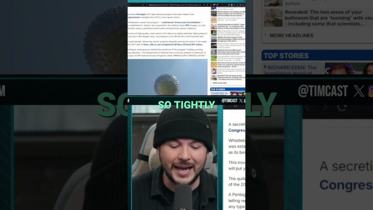 SECRET UFO Retrieval Program REVEALED