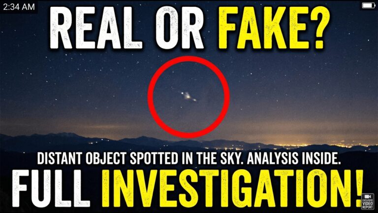 This UFO Footage Gets Stranger Every Frame… Full Investigation